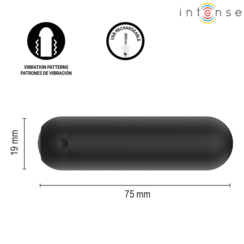 Intense - Judy Vibrant Rechargeable Avec Télécommande Noir - Image 6