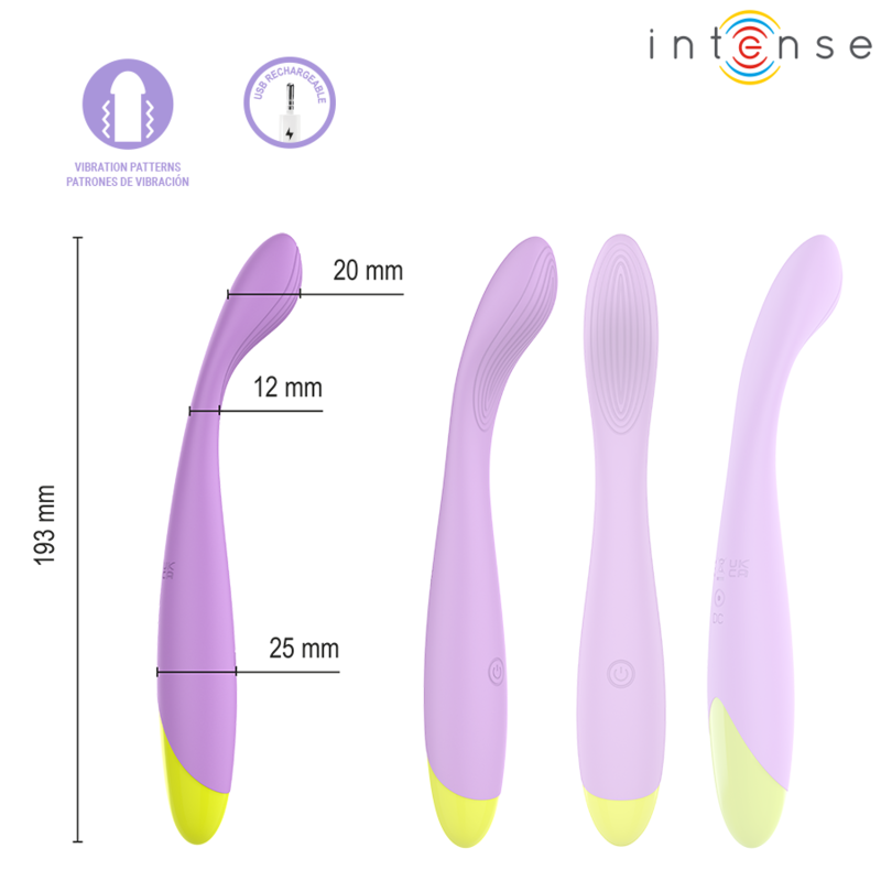Intense - Lucca Stimulateur De Point G Flexible Rechargeable Par Usb - Image 4