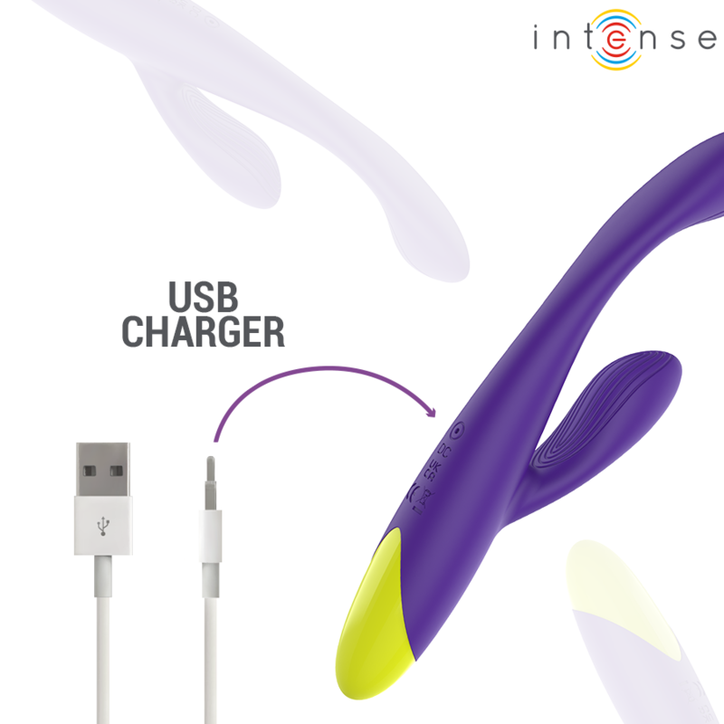 Intense - Stimulateur Lapin Rechargeable Paolo Pour Le Point G Et Le Clitoris - Image 8