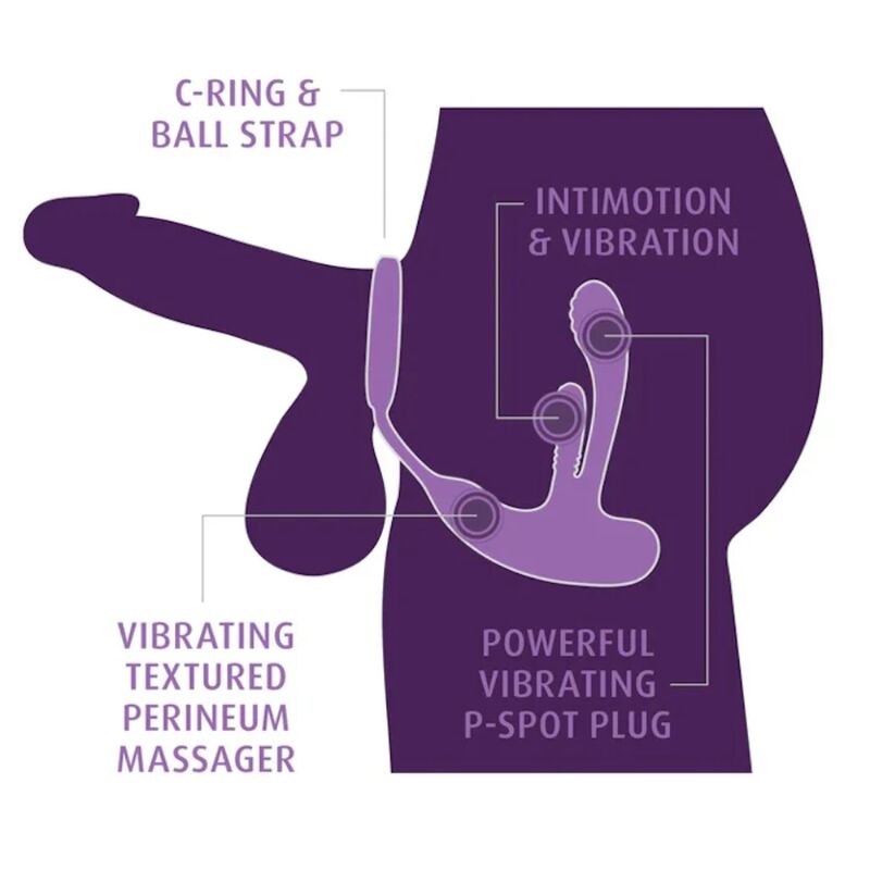 Anal Fantasy Elite - Stimulateur Anal Et Périnéal Rechargeable Ass-Gasm Intimotion - Image 6