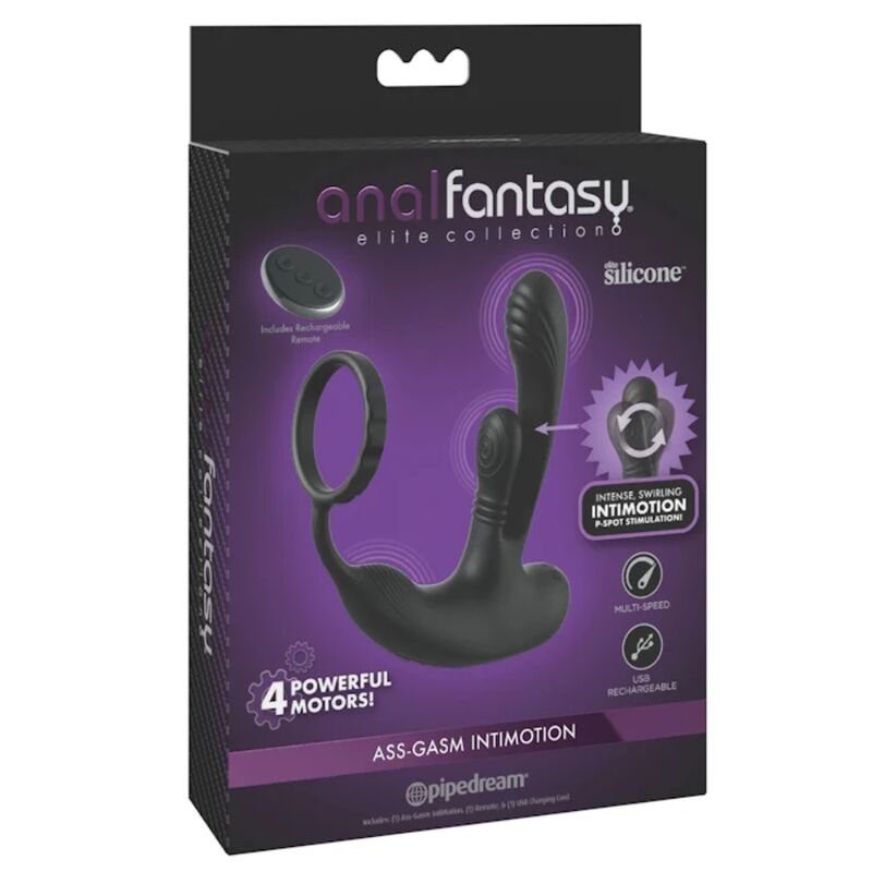 Anal Fantasy Elite - Stimulateur Anal Et Périnéal Rechargeable Ass-Gasm Intimotion - Image 8