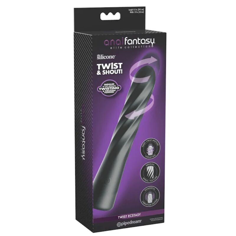 Anal Fantasy Elite - Twist Ecstasy Stimulateur Anal Rotatif Rechargeable - Image 6