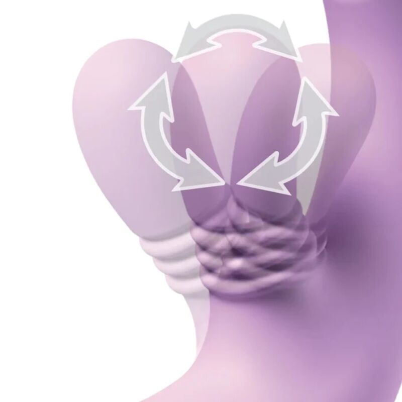 Fantasy For Her - Intimotion Flutter Pro Vibrateur Lapin Violet Pour Point G Et Clitorial - Image 4