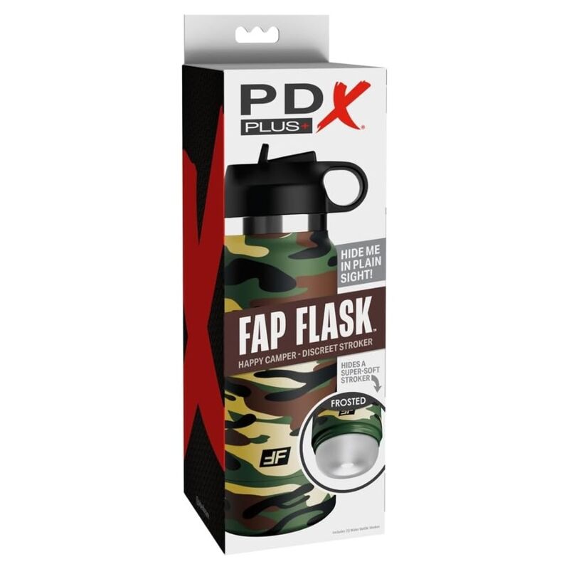 Pdx Plus - Fap Flask Happy Camper Masturbateur Discret Camouflage - Image 6