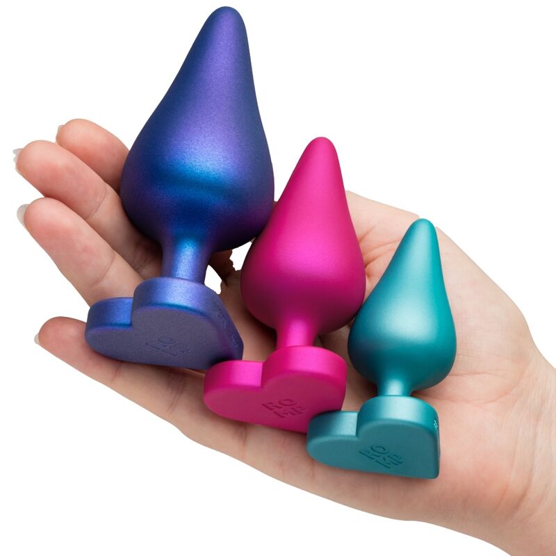 ROMP - KIT D'ENTRAÎNEMENT ANAL LUSTER TAILLES S/M/L AVEC BASE EN FORME DE CŒUR - Image 6