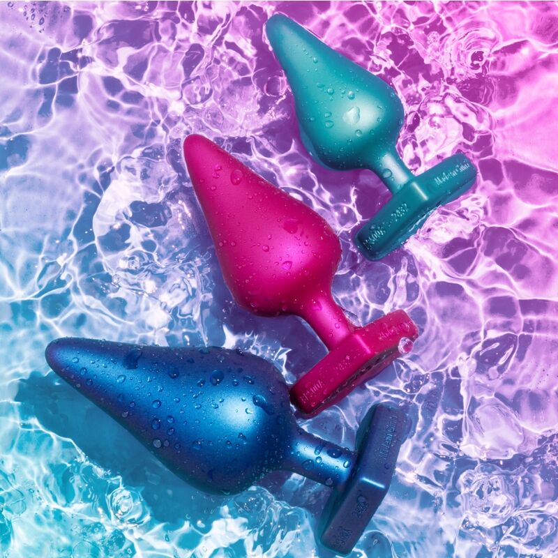 ROMP - KIT D'ENTRAÎNEMENT ANAL LUSTER TAILLES S/M/L AVEC BASE EN FORME DE CŒUR - Image 7