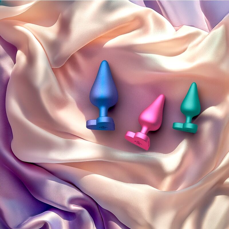 ROMP - KIT D'ENTRAÎNEMENT ANAL LUSTER TAILLES S/M/L AVEC BASE EN FORME DE CŒUR - Image 9