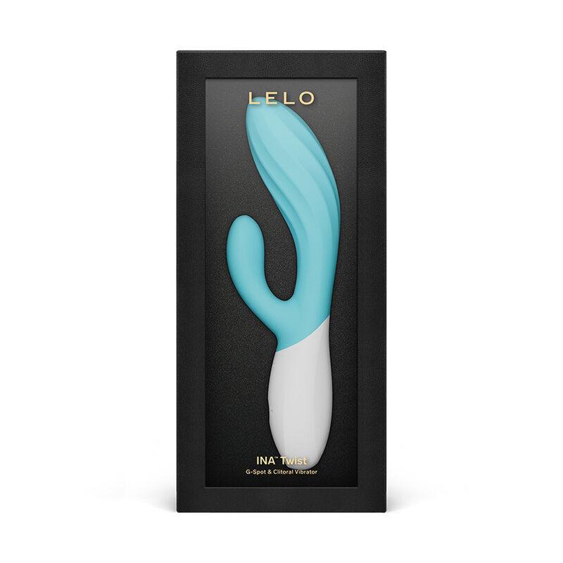 Lelo - Ina Twist Double Vibrateur Lapin Pour Le Point G Et Le Clitoris Bleu - Image 5