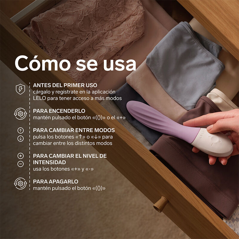 Lelo - Mona Twist Vibrateur Point G Rechargeable Contrôlé Par Application Lavande - Image 8