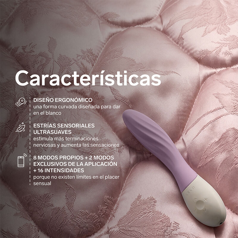 Lelo - Mona Twist Vibrateur Point G Rechargeable Contrôlé Par Application Lavande - Image 10