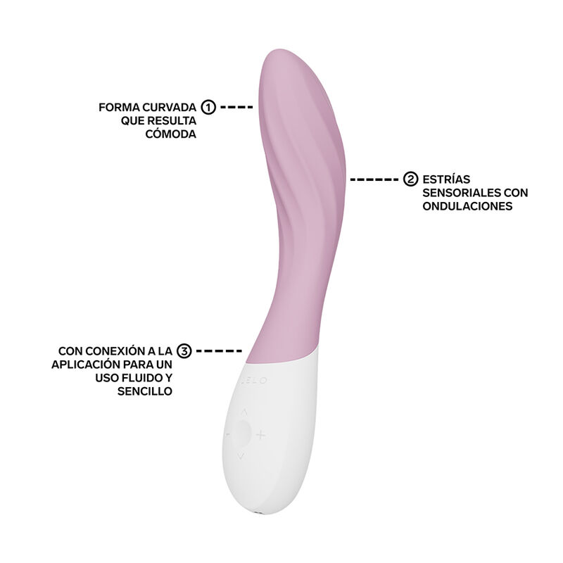 Lelo - Mona Twist Vibrateur Point G Rechargeable Contrôlé Par Application Lavande - Image 4