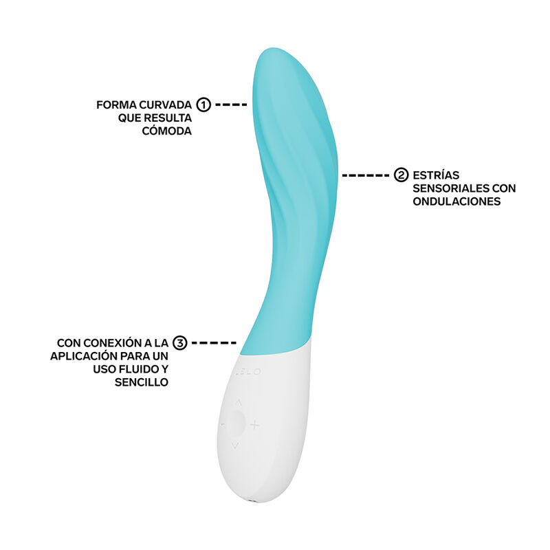Lelo - Mona Twist Vibrateur Point G Rechargeable Contrôlé Par Application Lavande - Image 4