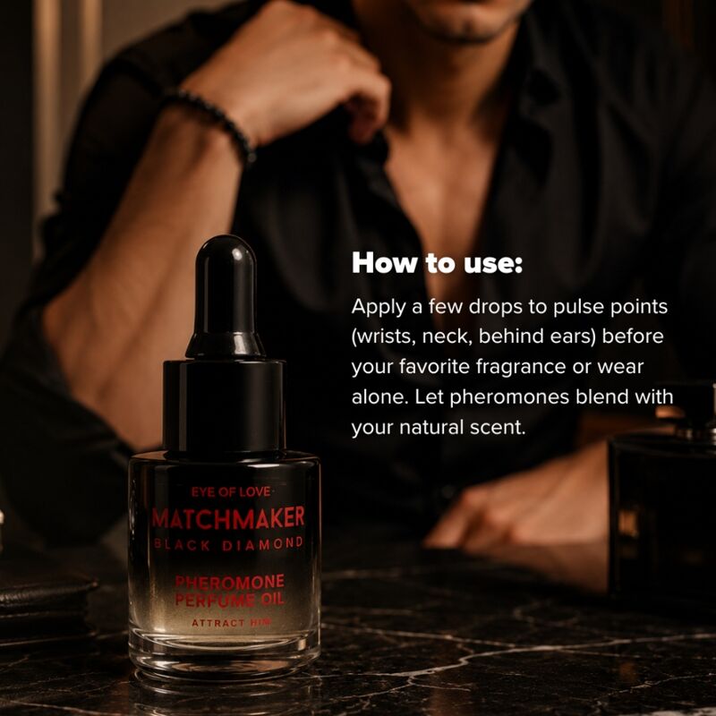 Eye Of Love - Matchmaker Black Diamond Pheromone Perfume Oil 20 Ml - Image 7
