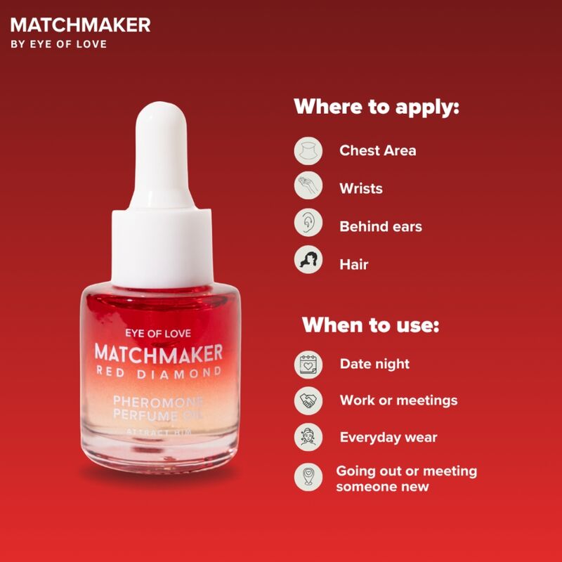 Eye Of Love - Matchmaker Red Diamond Pheromone Perfume Oil 20 Ml - Image 4
