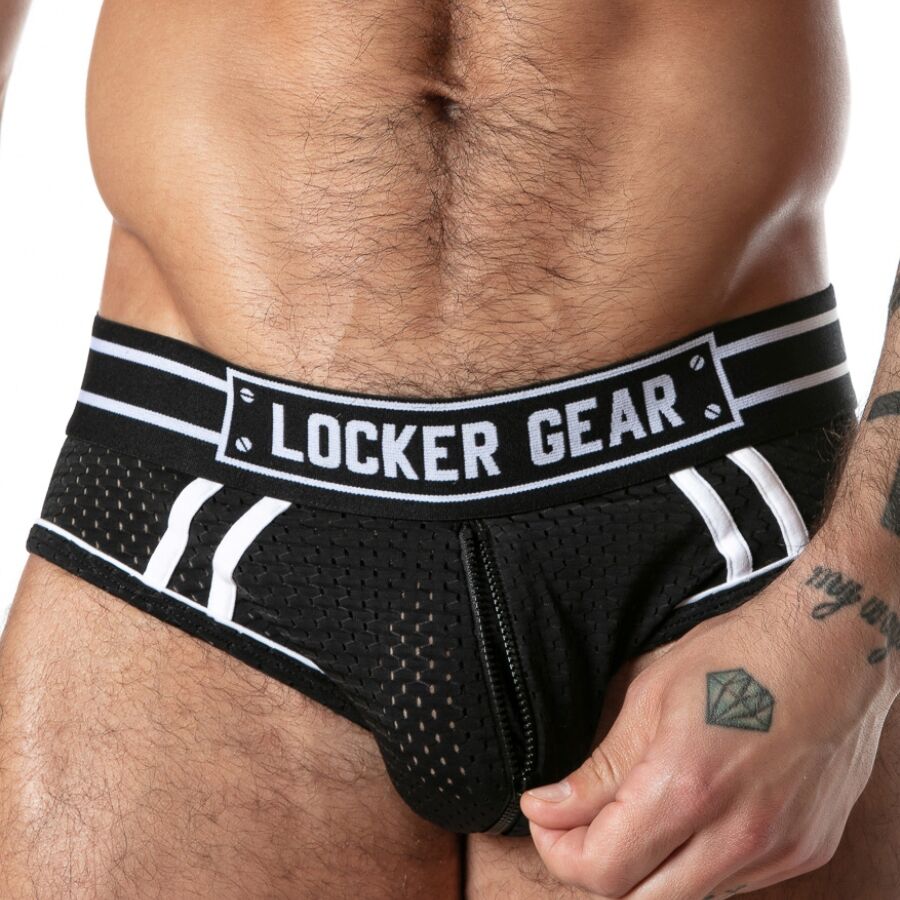 Locker Gear - Slip Sport En Maille Noir Xl - Image 5
