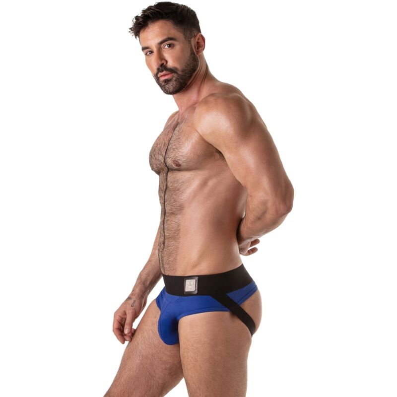 Locker Gear - Slip De Sport À Ceinture Large Bleu S - Image 3