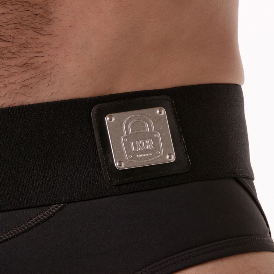 Locker Gear - Slip De Sport Noir À Ceinture Large S - Image 5