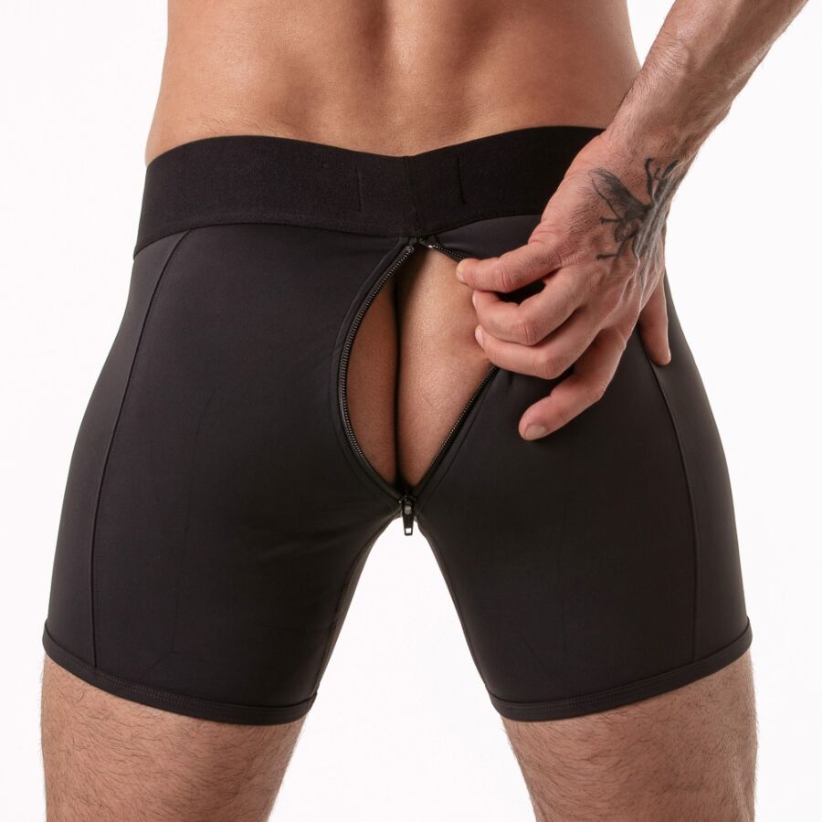 Locker Gear - Boxer Noir À Large Ceinture S - Image 6