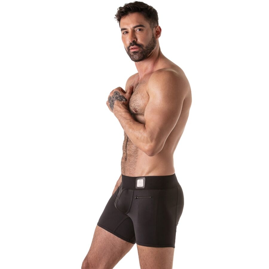 Locker Gear - Boxer Noir À Large Ceinture Taille L - Image 3