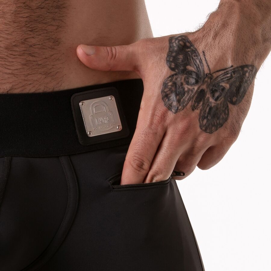 Locker Gear - Boxer Noir À Large Ceinture - Xl - Image 5