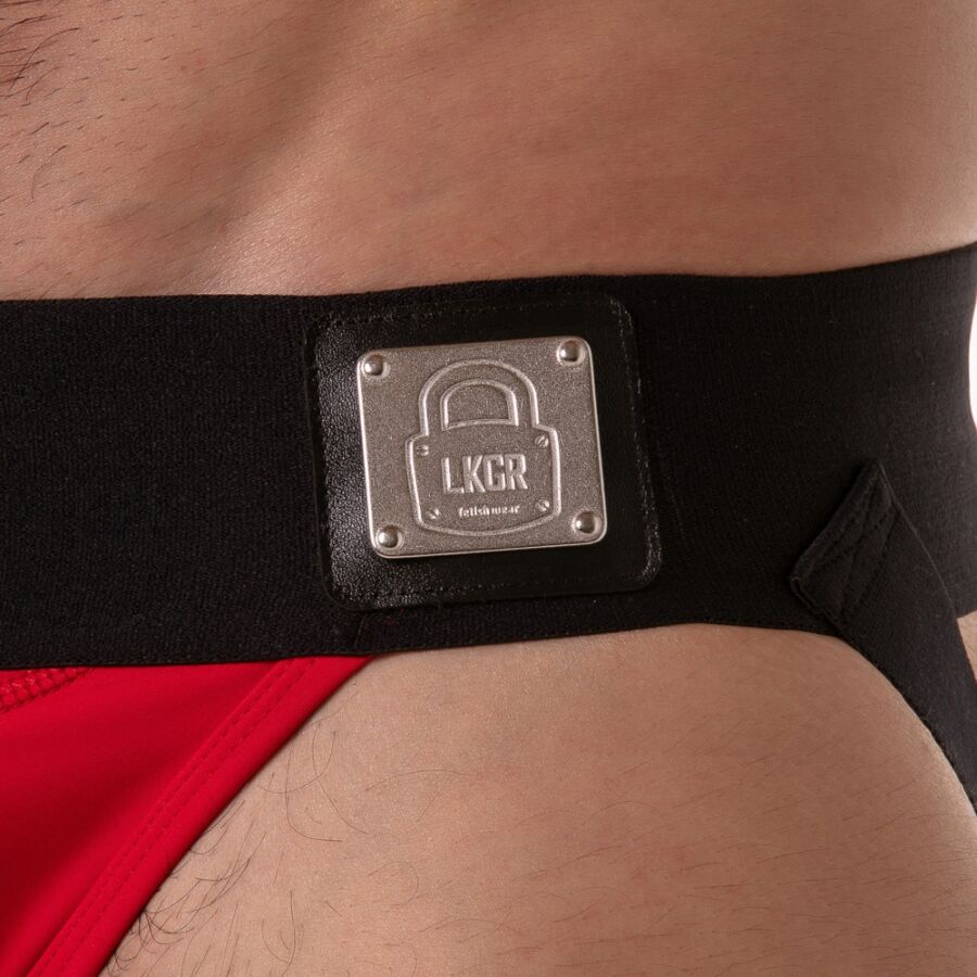Locker Gear - Jockstrap Rouge À Ceinture Large Xl - Image 5