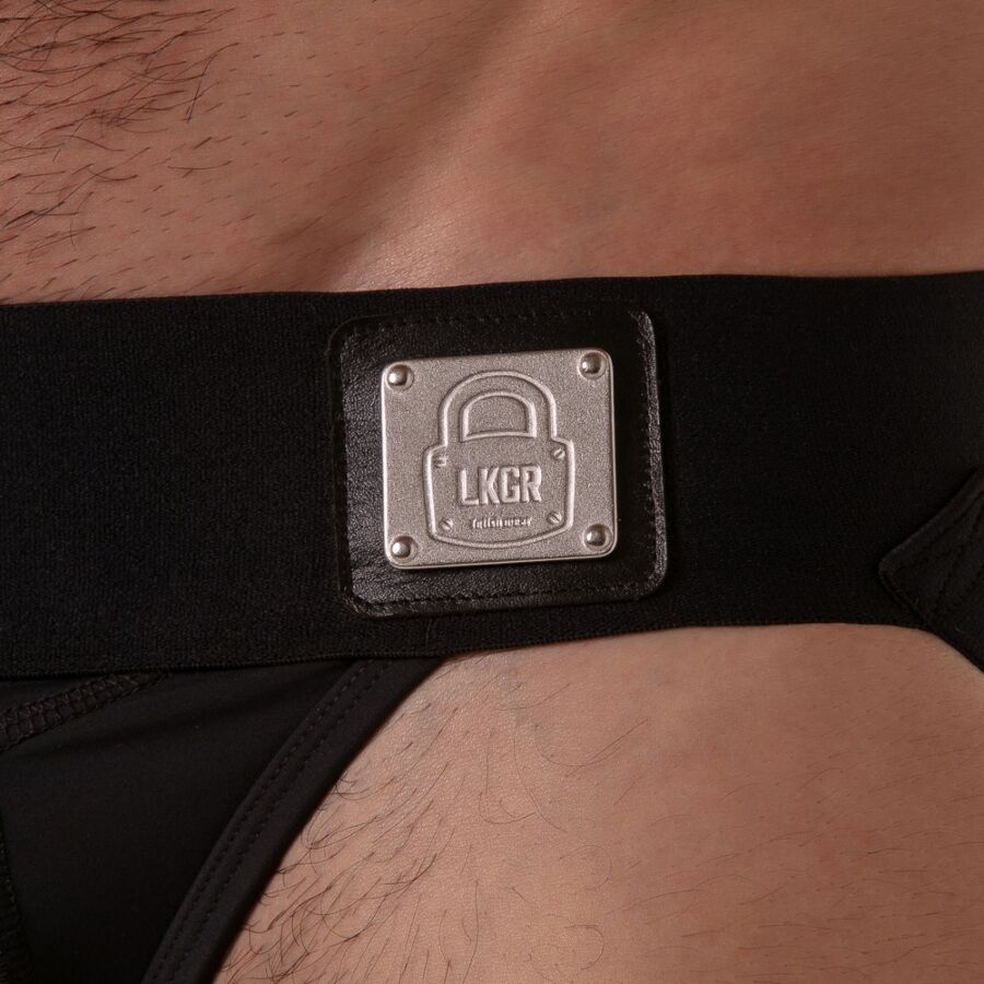 Locker Gear - Jockstrap Noir À Large Ceinture L - Image 6