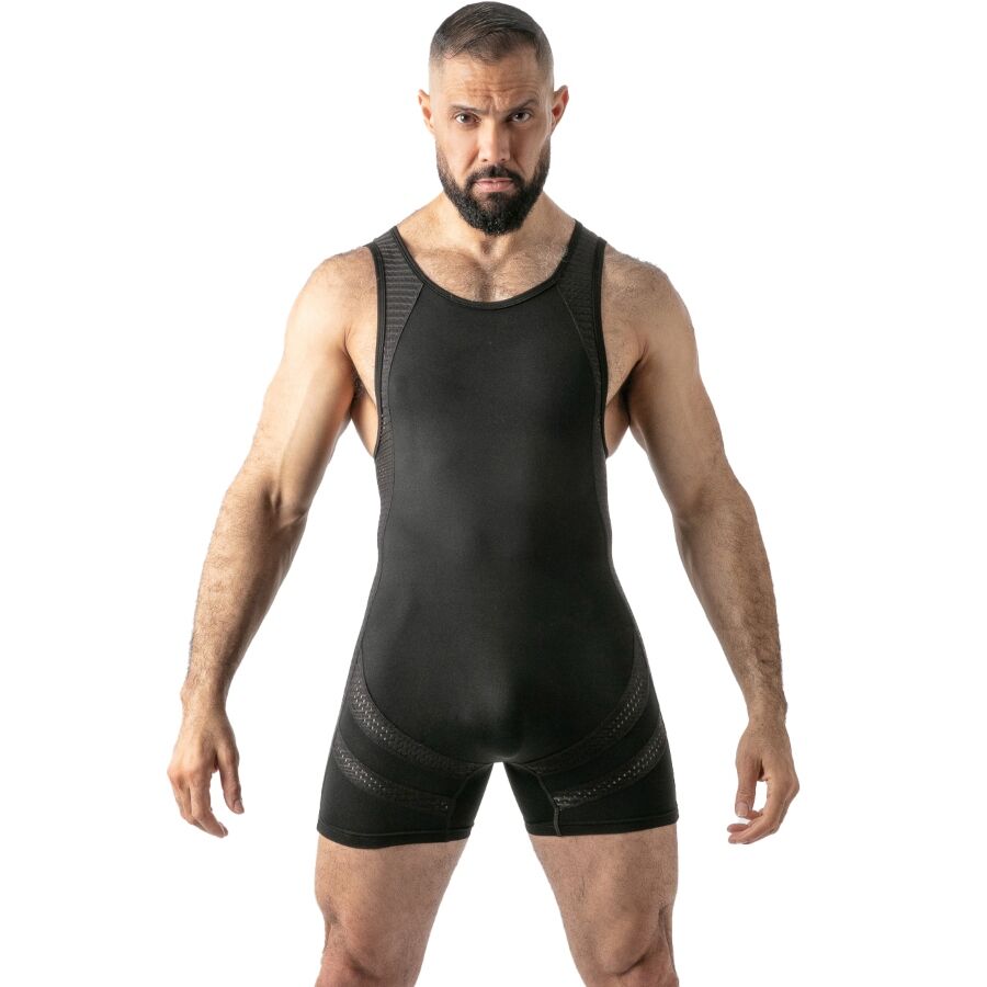 Locker Gear - Mono Débardeur À Accès Ouvert Noir L