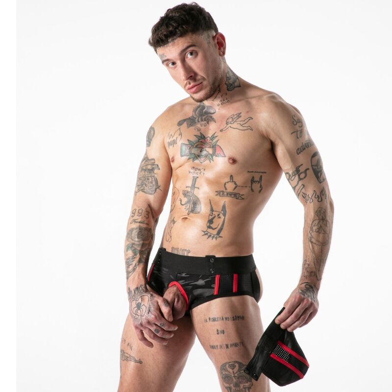 Locker Gear - Slip Militaire Complet Rouge Xl - Image 4