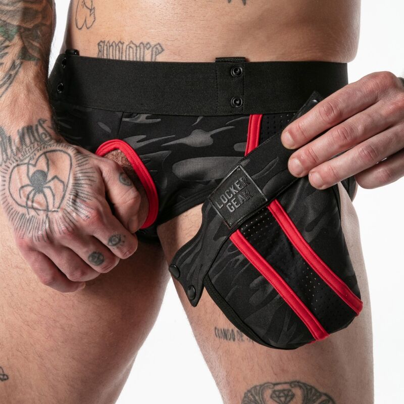 Locker Gear - Slip Militaire Complet Rouge Xl - Image 6