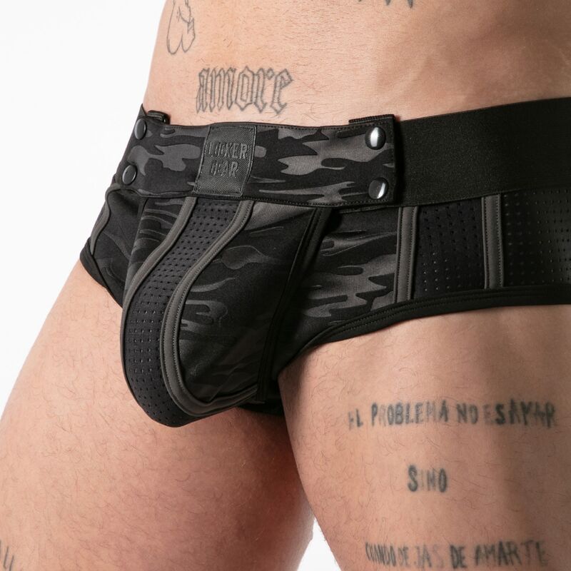 Locker Gear - Slip Militaire Complet Noir M - Image 7