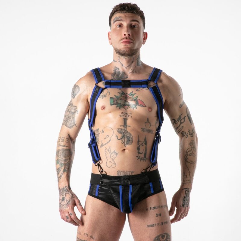 LOCKER GEAR - HARNAIS D'ACCÈS MILITAIRE COMPLET BLEU L/XL