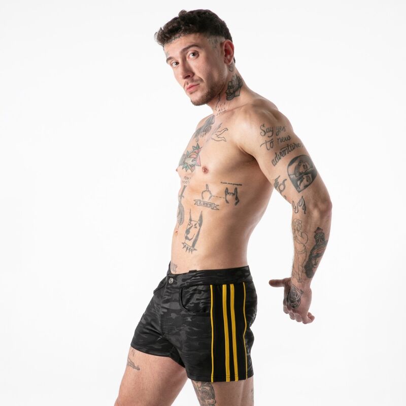 LOCKER GEAR - ACCÈS MILITAIRE COMPLET S COURT JAUNE