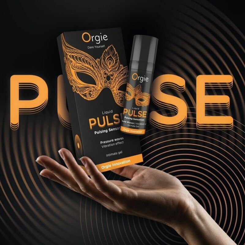 Orgie - Pulse Kissable Gel Intime À Sensation De Pulsions 15 Ml - Image 5