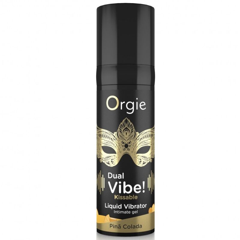 Orgie - Double Vibe! Vibrateur Liquide Kissable Piña Colada 15 Ml - Image 3