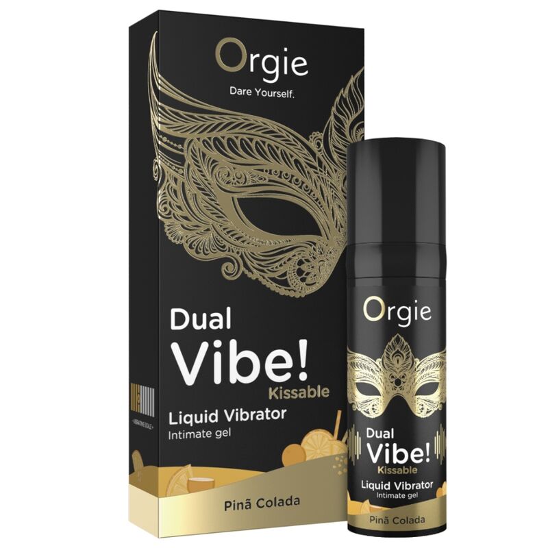 Orgie - Double Vibe! Vibrateur Liquide Kissable Piña Colada 15 Ml - Image 5