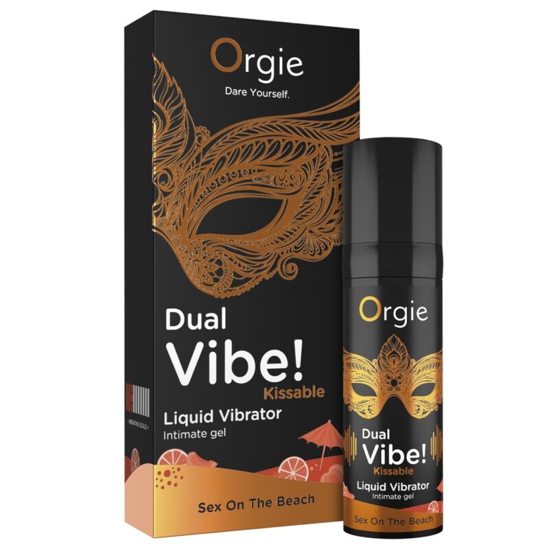Orgie - Double Vibration! Sexe Sur La Plage Vibrateur Liquide À Embrasser 15 Ml - Image 4