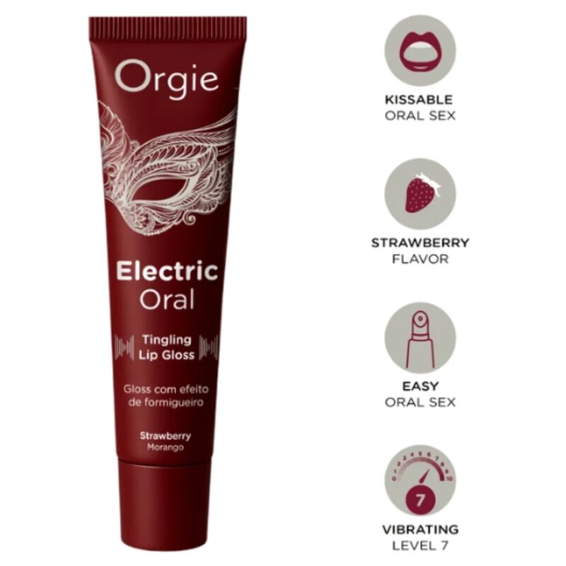 Orgie - Gloss À Lèvres Électrique À Énergie Orale 15 Ml