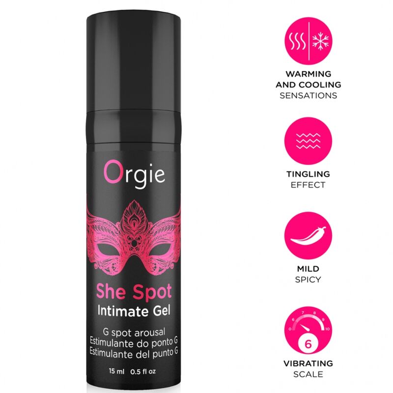 Orgie - She Spot G-Spot Gel Excitation Intime 15 Ml