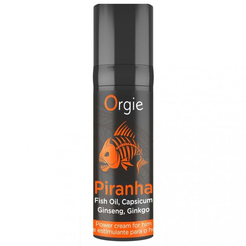 Orgie - Crème Énergisante Piranha Pour Lui 15 Ml - Image 4