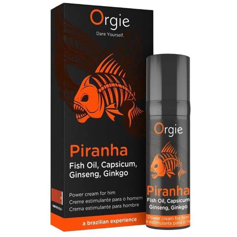 Orgie - Crème Énergisante Piranha Pour Lui 15 Ml - Image 6