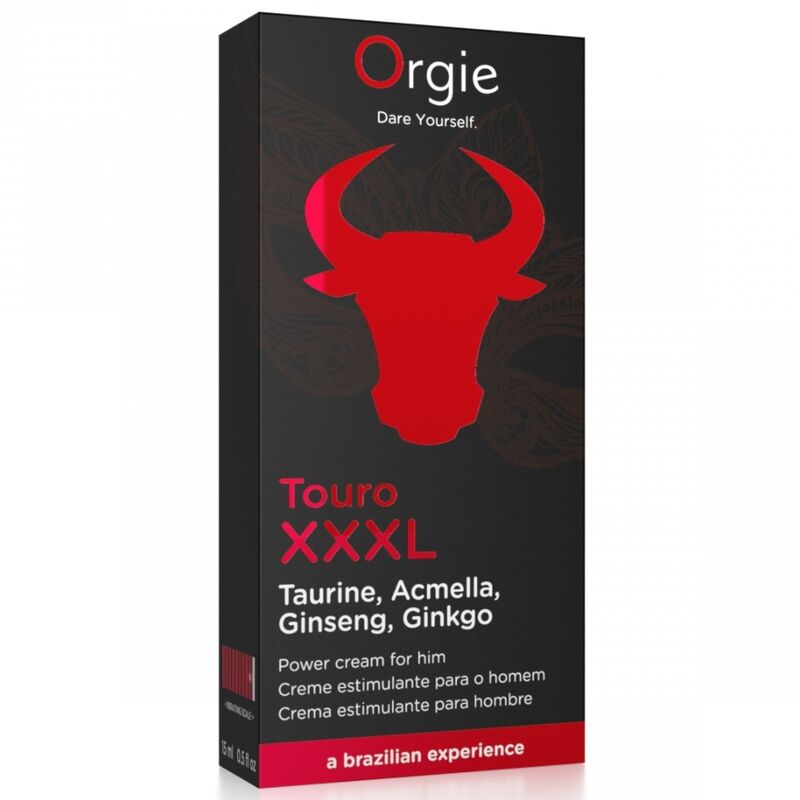 Orgie - Crème Augmentateur Et Agrandisseur De Érection Touro Xxxl 15 Ml - Image 4
