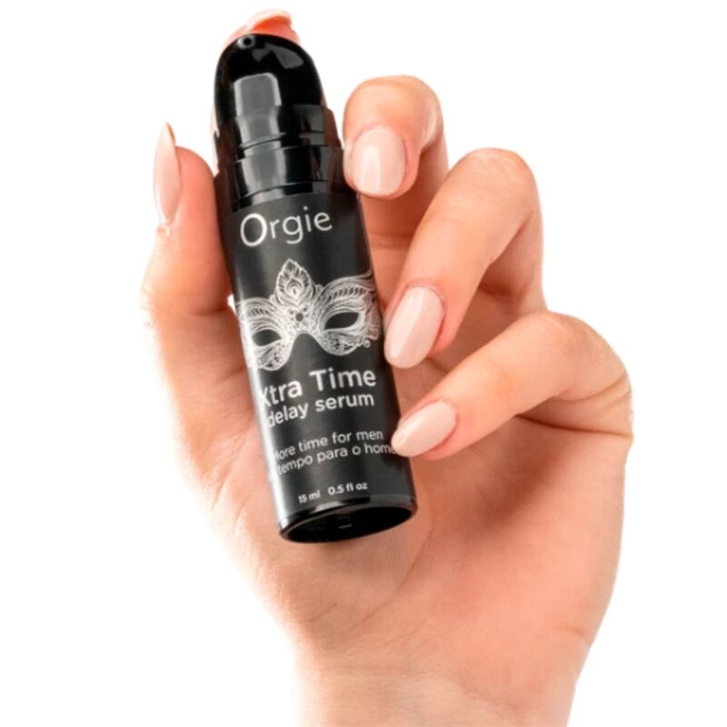 Orgie - Sérum Retardant À Base De Silicone Xtra Time Sans Anesthésiant 15 Ml - Image 3