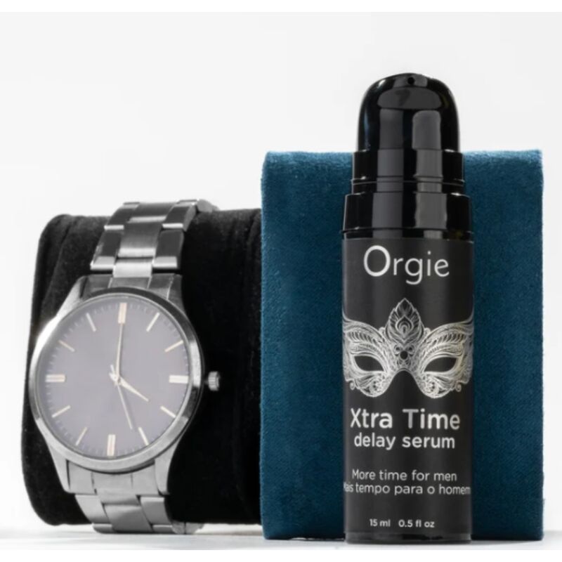 Orgie - Sérum Retardant À Base De Silicone Xtra Time Sans Anesthésiant 15 Ml - Image 4