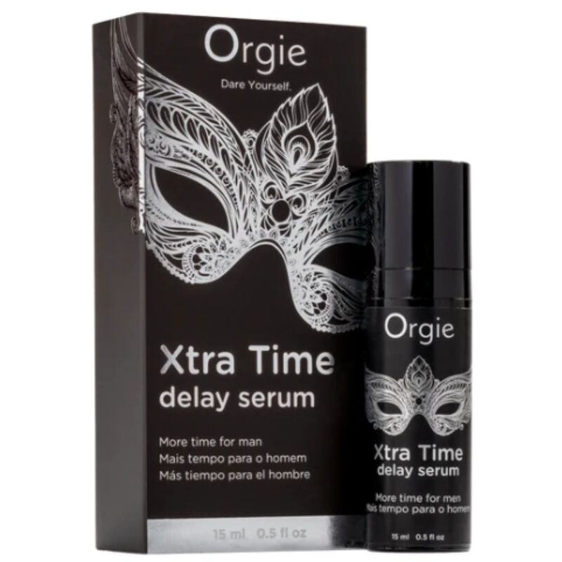 Orgie - Sérum Retardant À Base De Silicone Xtra Time Sans Anesthésiant 15 Ml - Image 5