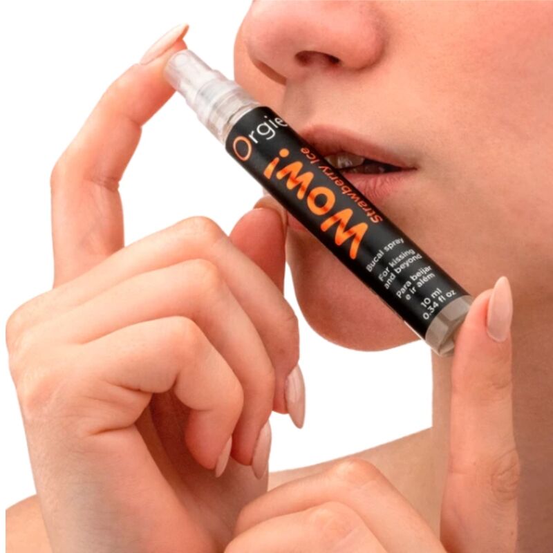 Orgie - Wow! Spray Buccal Glacé À La Fraise 10 Ml - Image 4