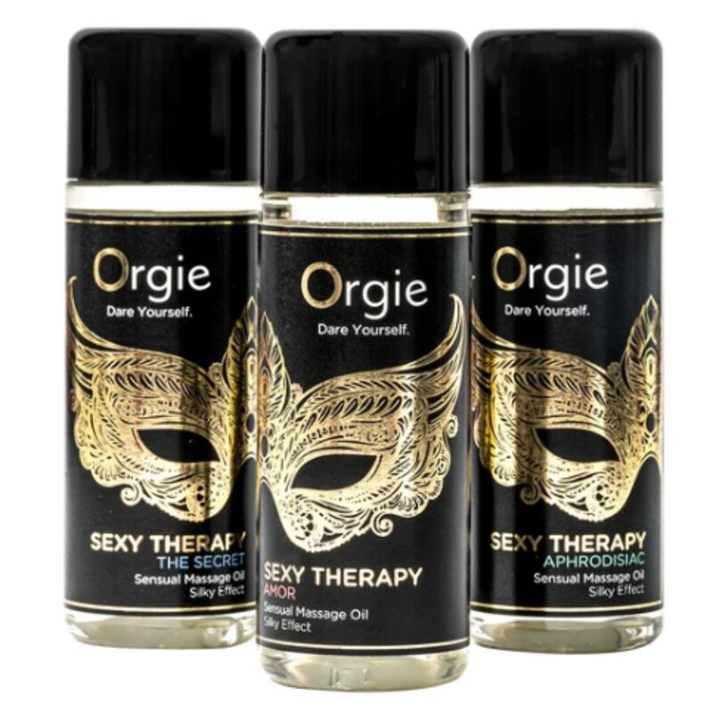 Orgie - Collection Mini Thérapie Sexy Huiles De Massage Sensuelles 3 X 30 Ml - Image 3