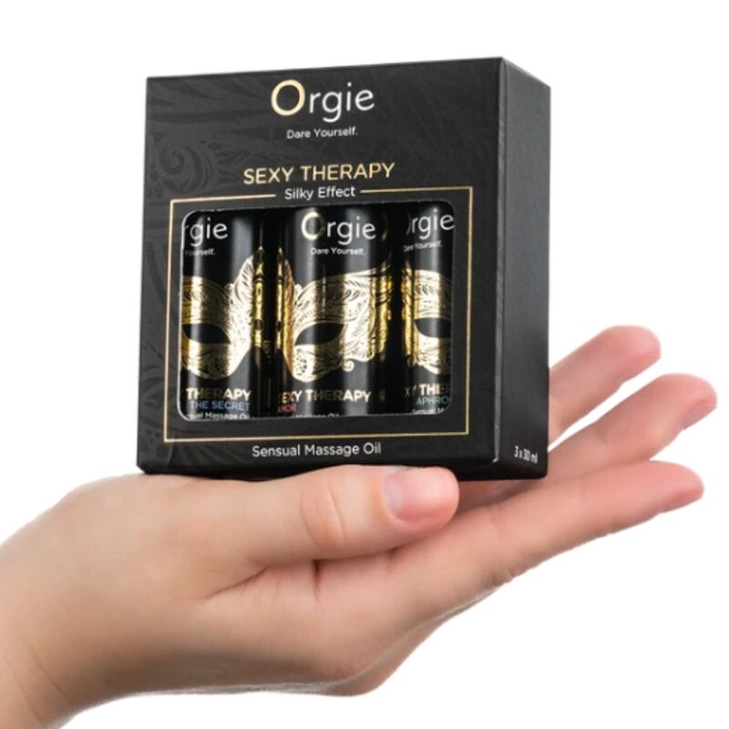Orgie - Collection Mini Thérapie Sexy Huiles De Massage Sensuelles 3 X 30 Ml - Image 4