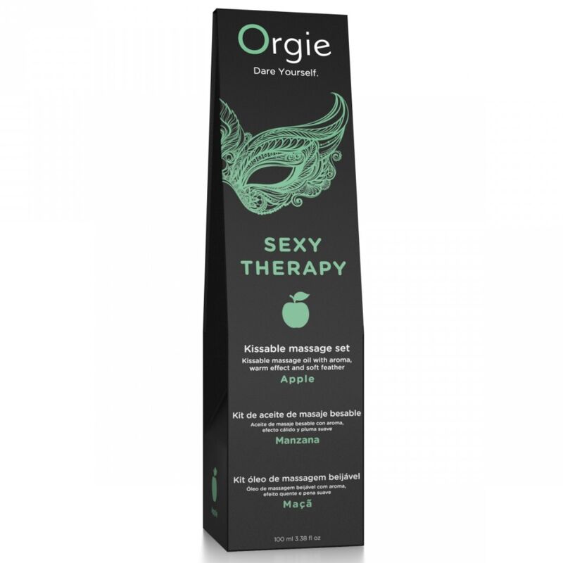 Orgie - Coffret De Massage Pour Les Lèvres Apple Kissable 100 Ml - Image 3