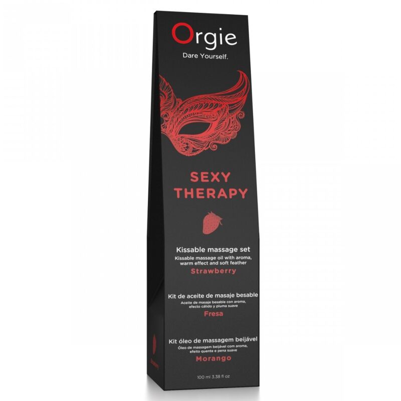 Orgie - Massage Des Lèvres Coffret De Massage Kissable À La Fraise 100 Ml - Image 4