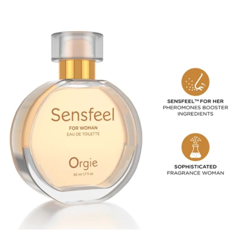 Orgie - Sensfeel Pour Femme Booster De Phéromones Eau De Toilette 50 Ml